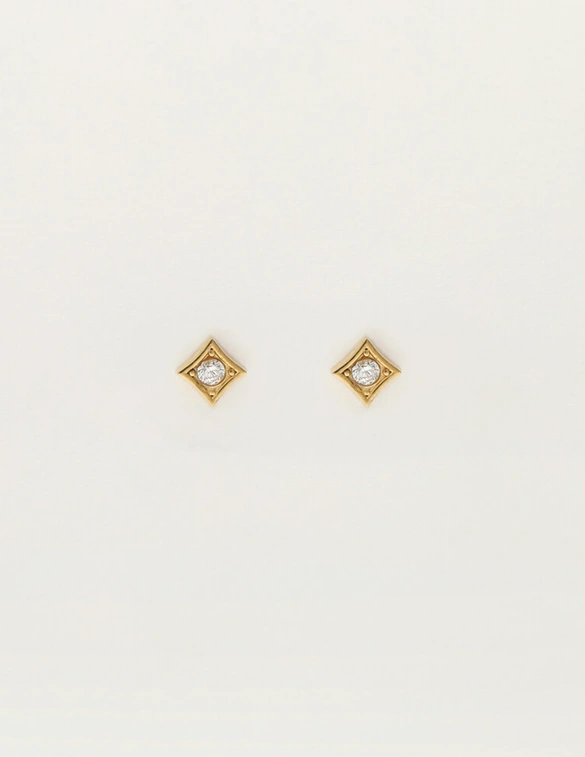 My Jewellery Earstud square strass MJ12108