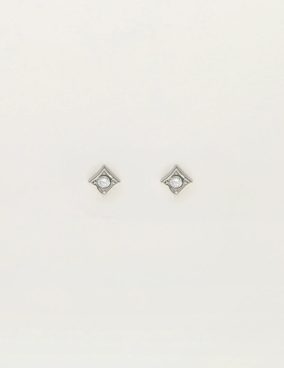My Jewellery Earstud square strass MJ12108