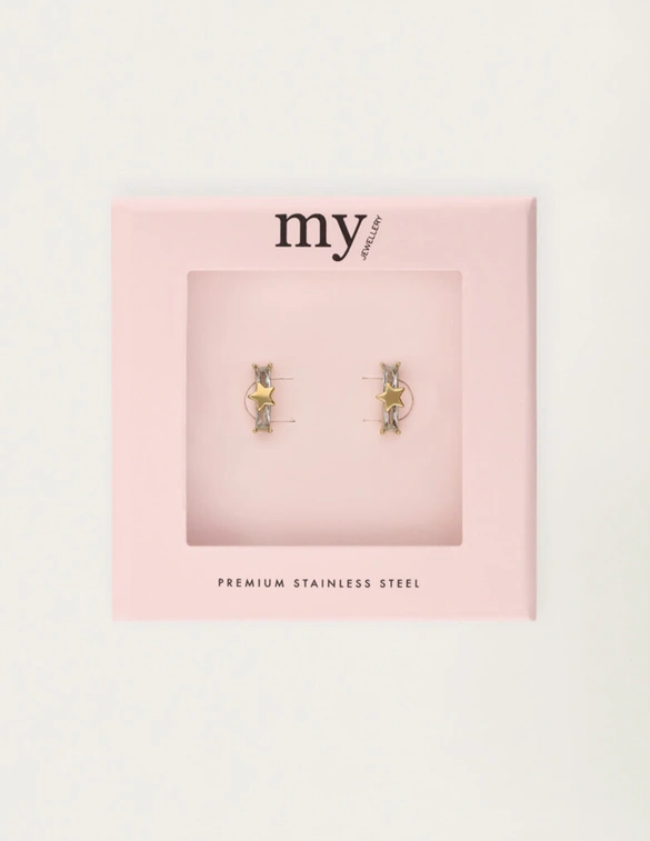 My Jewellery Earstud star strass MJ12090
