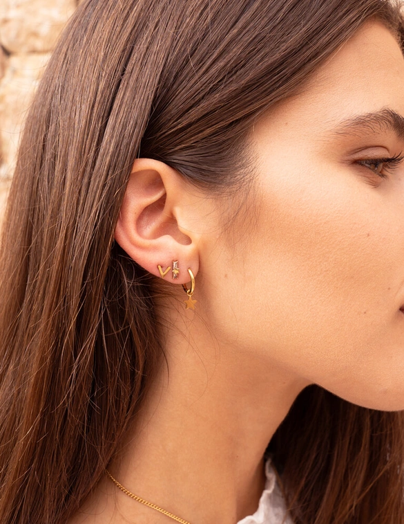 My Jewellery Earstud star strass MJ12090