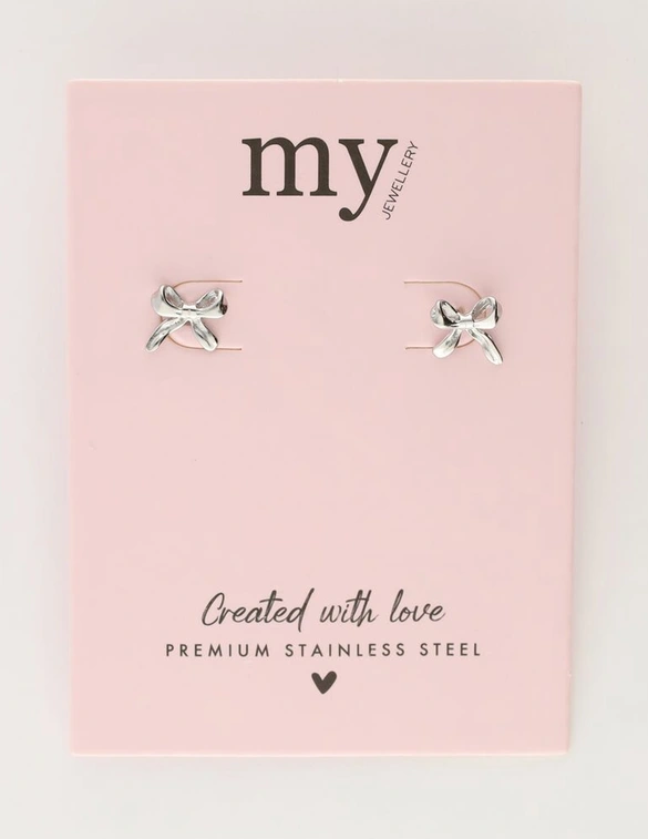 My Jewellery Earstuds bow medium MJ10988