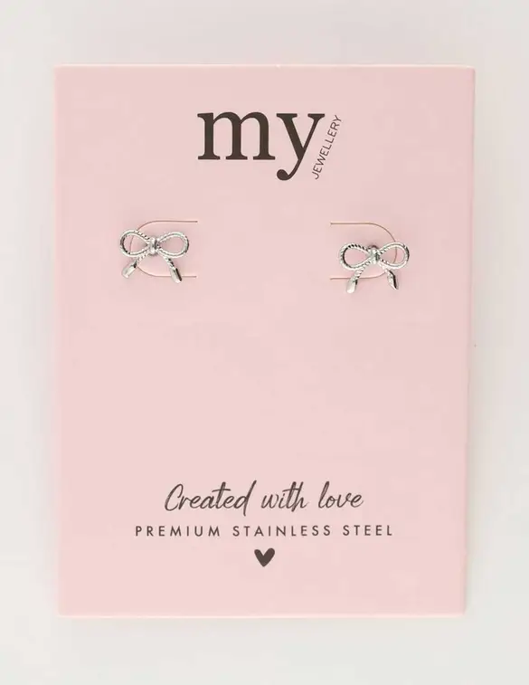 My Jewellery Earstuds bow mini MJ10989