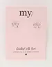 My Jewellery Earstuds bow mini MJ10989