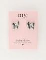My Jewellery Earstuds medium bow MJ11255