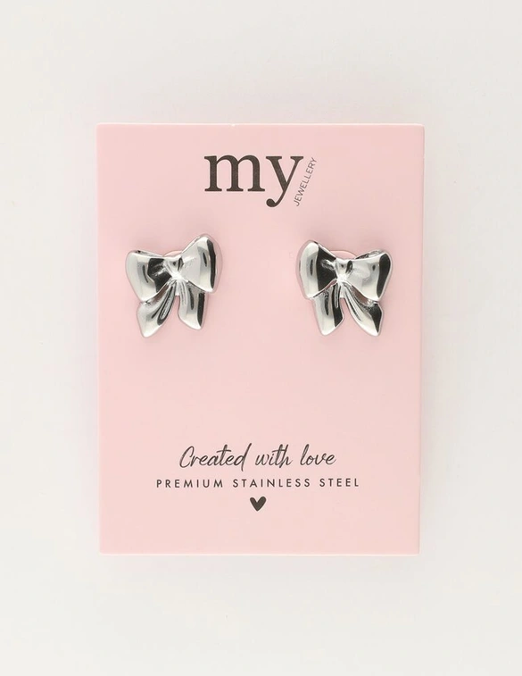 My Jewellery Earstuds medium bow MJ11255