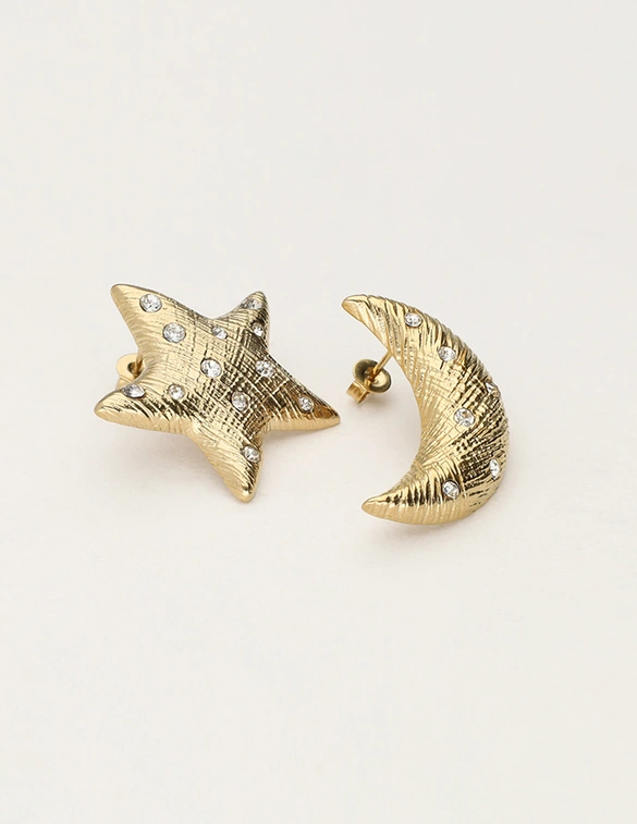 My Jewellery Earstuds star moon MJ11926