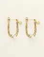 My Jewellery Earstuds with chain & pearls MJ09213