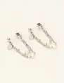 My Jewellery Earstuds with chain & pearls MJ09213
