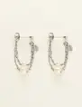 My Jewellery Earstuds with chain & pearls MJ09213