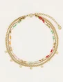 My Jewellery Enkelbandje 3 dubbel gekleurd MJ05213