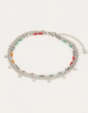 My Jewellery Enkelbandje 3 dubbel gekleurd MJ05213