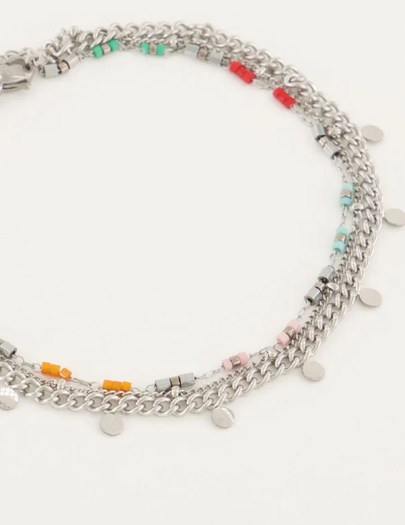 My Jewellery Enkelbandje 3 dubbel gekleurd MJ05213