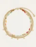 My Jewellery Enkelbandje 3 dubbel gekleurd MJ05213