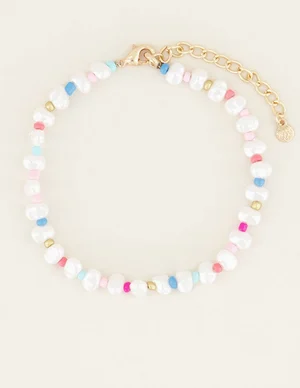 My Jewellery Enkelbandje parels & kralen MJ02864