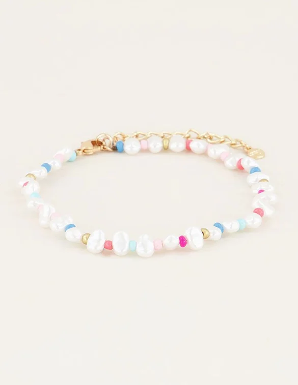 My Jewellery Enkelbandje parels & kralen MJ02864