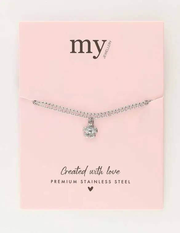 My Jewellery Fine flower bracelet MJ10639