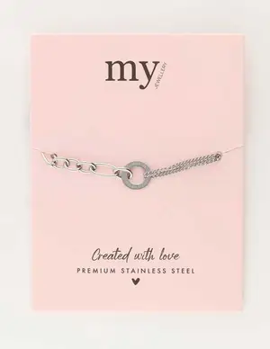 My Jewellery Fine two chain bracelet MJ10642