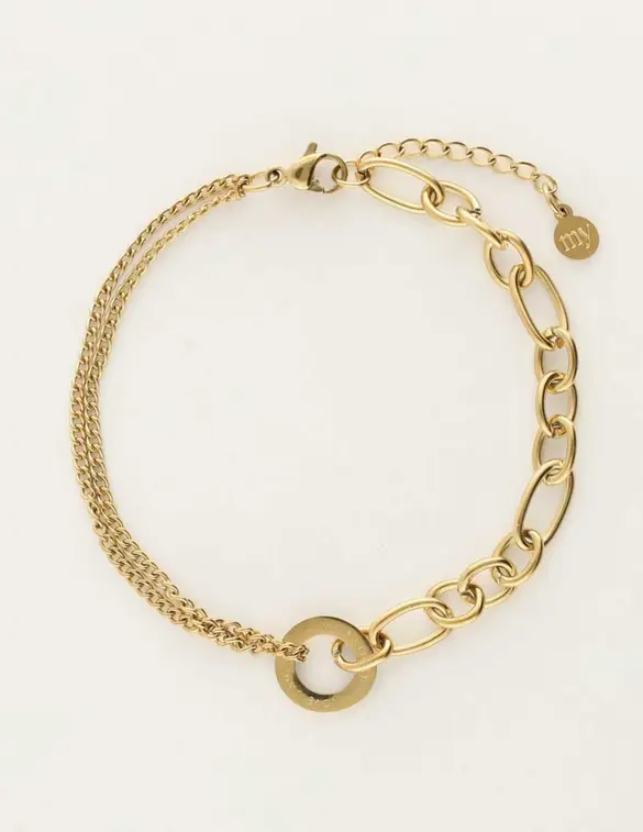 My Jewellery Fine two chain bracelet MJ10642