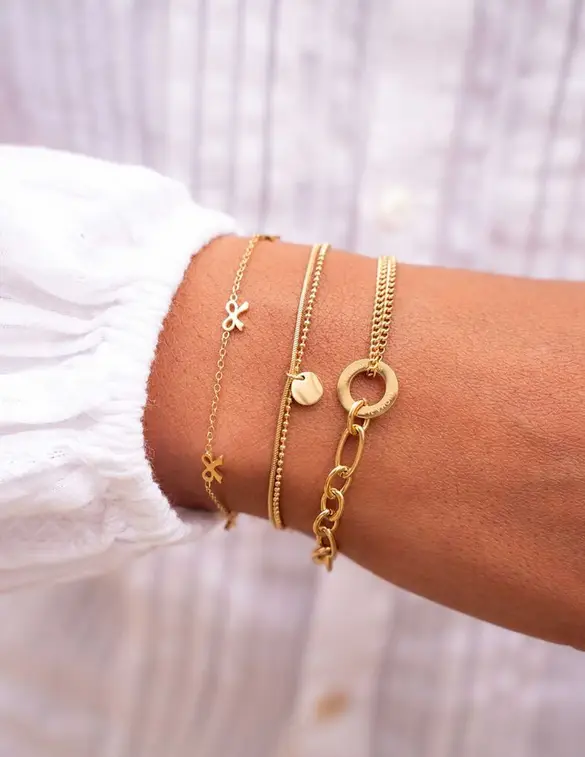 My Jewellery Fine two chain bracelet MJ10642