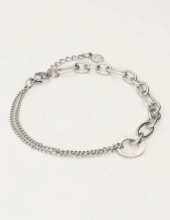 My Jewellery Fine two chain bracelet MJ10642
