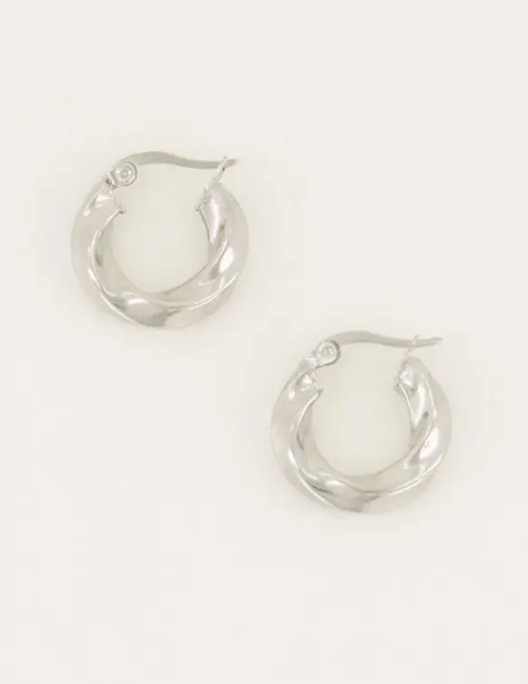 My Jewellery Gedraaide oorringen klein MJ04071