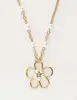 My Jewellery island flower pearl necklace MJ10807