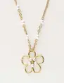 My Jewellery island flower pearl necklace MJ10807
