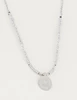 My Jewellery Ketting bedel & labradorite Zilver ONESIZE MJ025781500