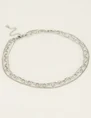 My Jewellery Ketting drielaags bolletjes MJ04877