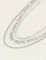 My Jewellery Ketting drielaags bolletjes MJ04877