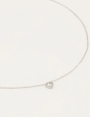 My Jewellery Ketting Hartje Strass MJ04777