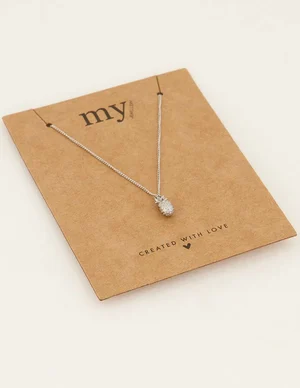 My Jewellery Ketting met ananas bedel MJ06448