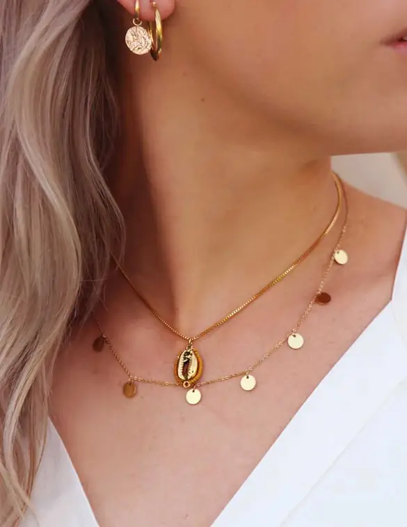 My Jewellery Ketting met muntjes MJ01580