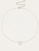 My Jewellery Ketting Open Rondje Strass MJ04776