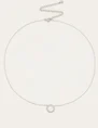 My Jewellery Ketting Open Rondje Strass MJ04776