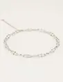 My Jewellery Ketting schakel/bolletjes MJ06278