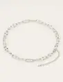My Jewellery Ketting schakel/bolletjes MJ06278