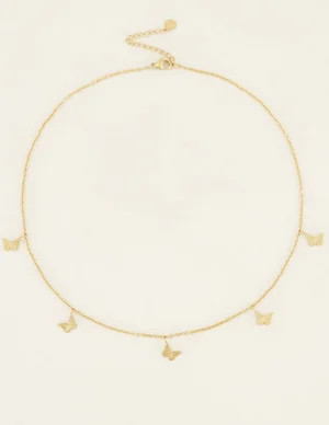 My Jewellery Ketting vlindertjes MJ03551