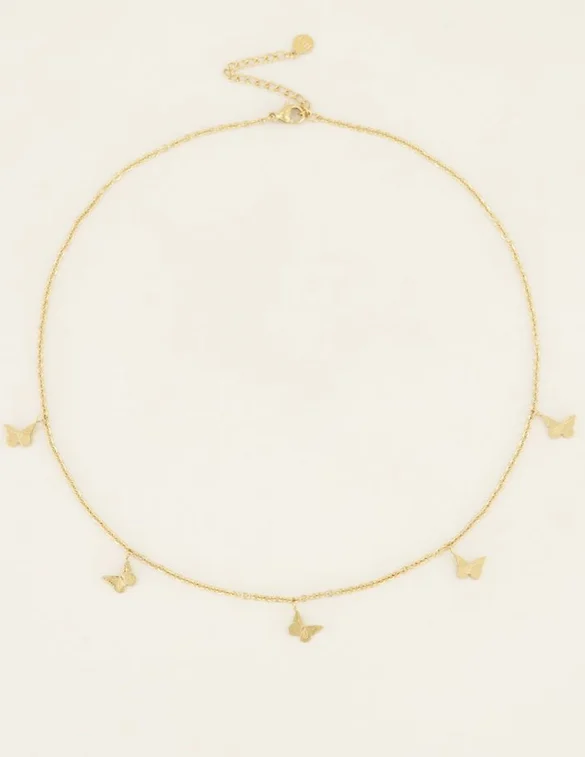 My Jewellery Ketting vlindertjes MJ03551