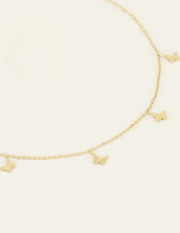 My Jewellery Ketting vlindertjes MJ03551