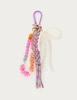 My Jewellery Keychain lilac pearl bow cord MJ12791