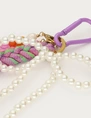 My Jewellery Keychain lilac pearl bow cord MJ12791