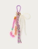 My Jewellery Keychain lilac pearl bow cord MJ12791