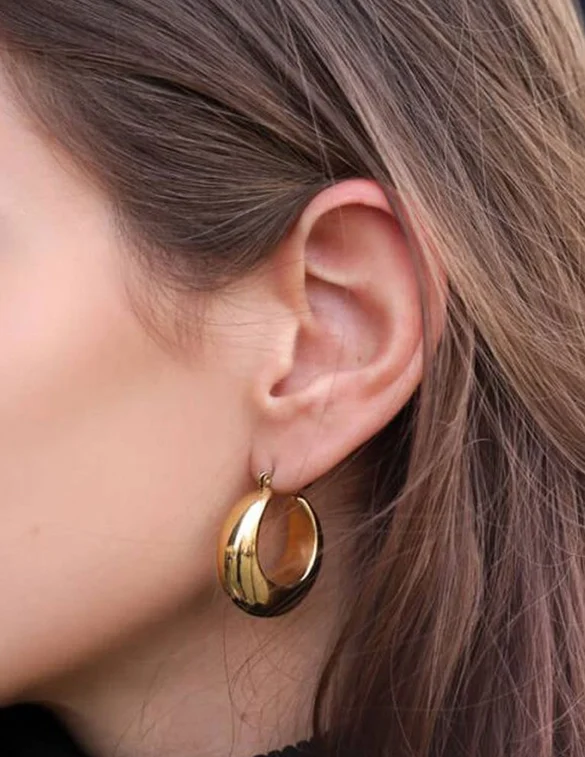My Jewellery Medium Statement 70's Hoops MJ01160