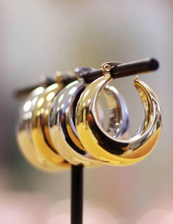 My Jewellery Medium Statement 70's Hoops MJ01160
