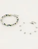 My Jewellery Mintgroene Gevlochten Armband MJ05103