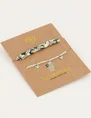 My Jewellery Mintgroene Gevlochten Armband MJ05103
