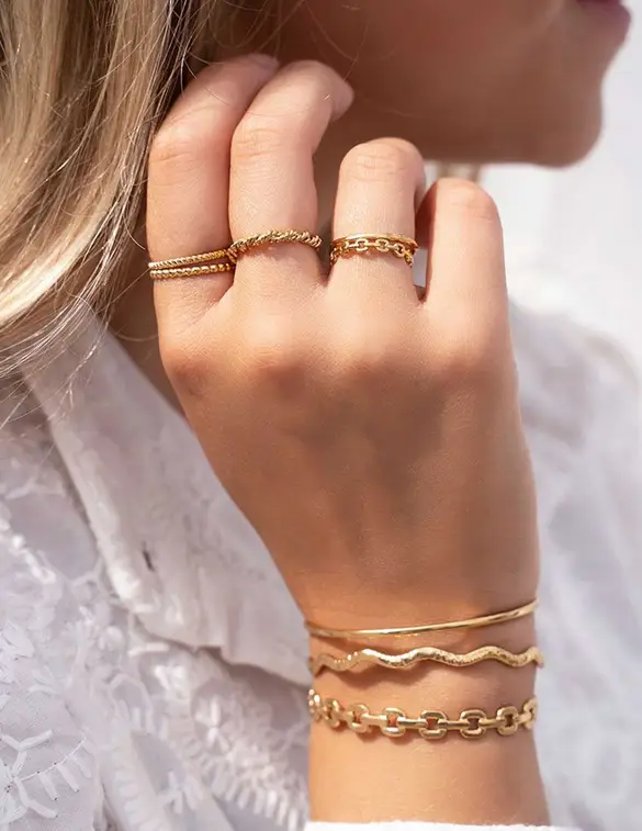 My Jewellery Mix ring open schakel MJ04890