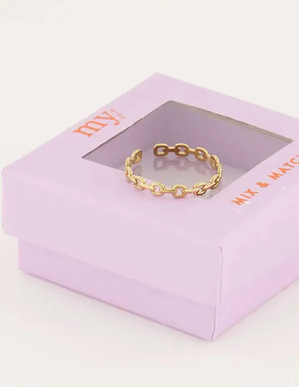 My Jewellery Mix ring open schakel MJ04890
