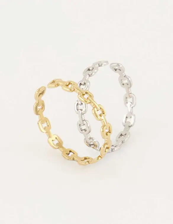 My Jewellery Mix ring open schakel MJ04890